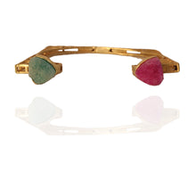 Load image into Gallery viewer, Gold Plated Square Bracelet
