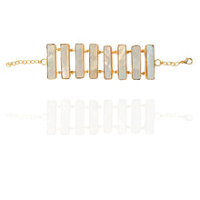 Load image into Gallery viewer, Gold Plated Bracelet - Mother Of Pearl
